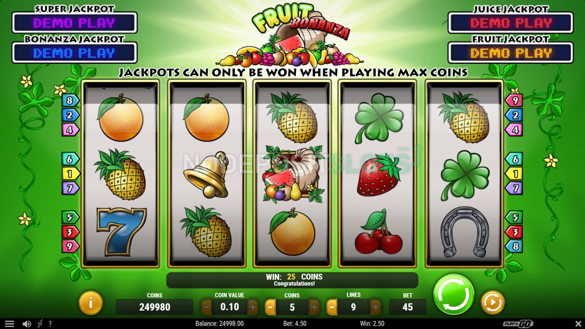 Fruit Bonanza Slot