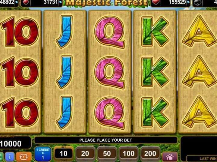 Play Majestic Forest Slot